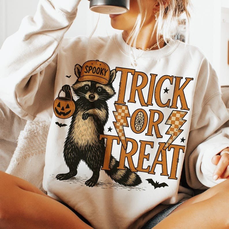 Premium Halloween Trick or Treat Shirt - dcprintify