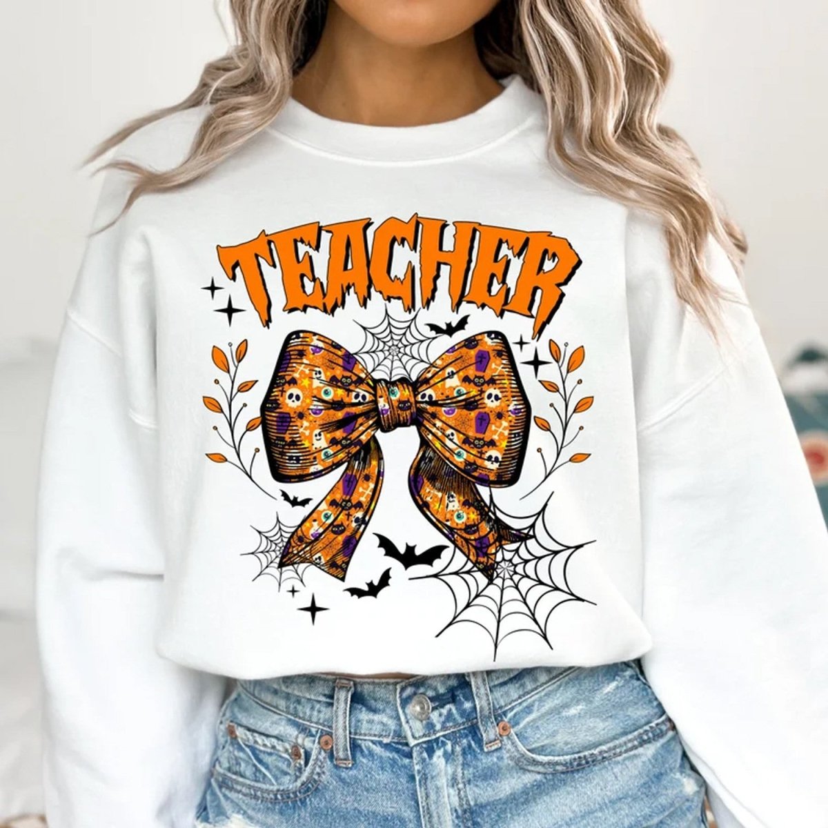 Premium Halloween 2025 Teacher T-Shirt - dcprintify
