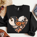 Premium Halloween Heart 2025 Spooky Season T-Shirt - dcprintify