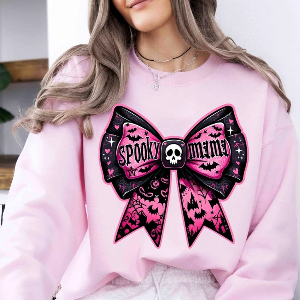 Premium Halloween 2025 Spooky Mama T-Shirt - dcprintify