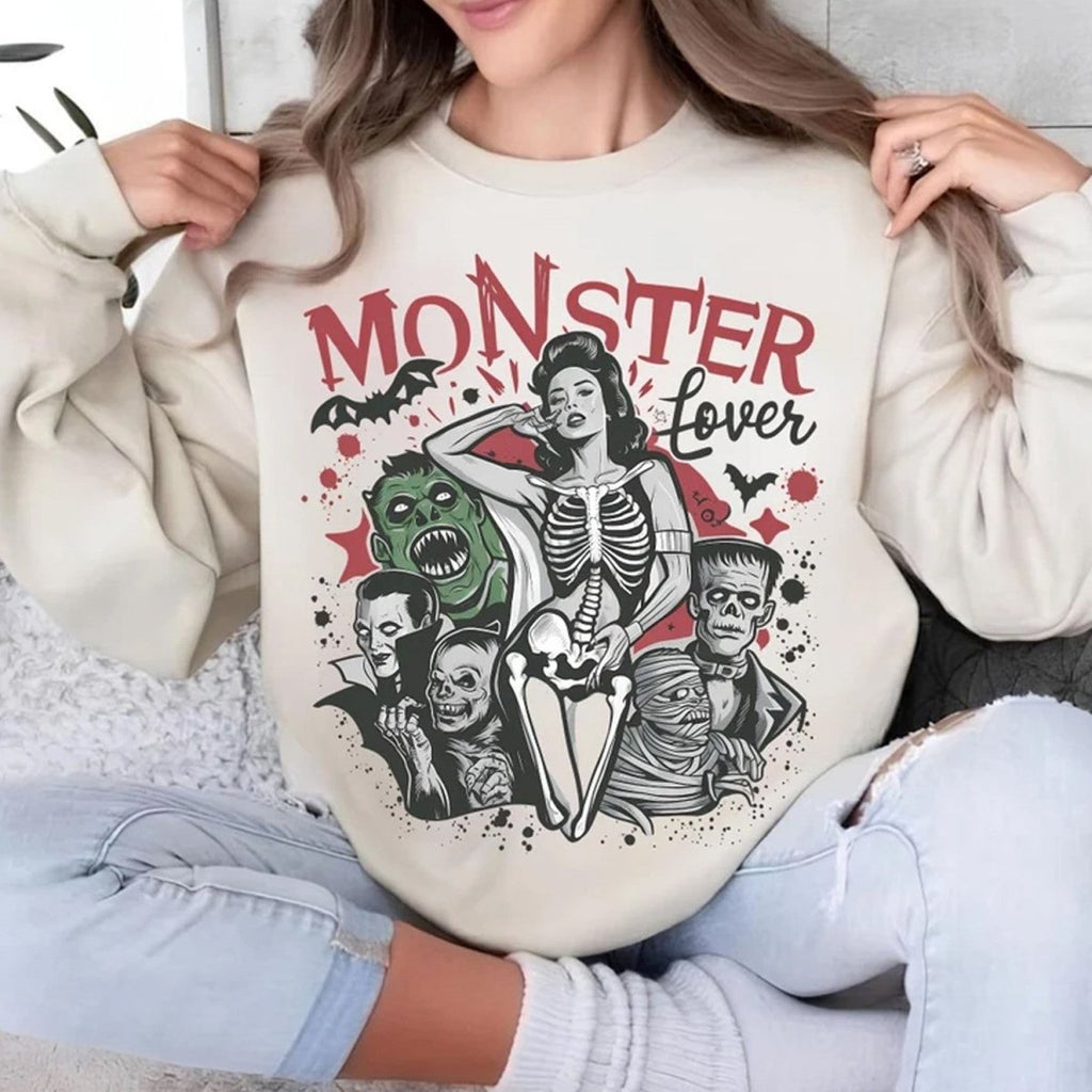 Premium Halloween 2025 Monster lover T-Shirt - dcprintify