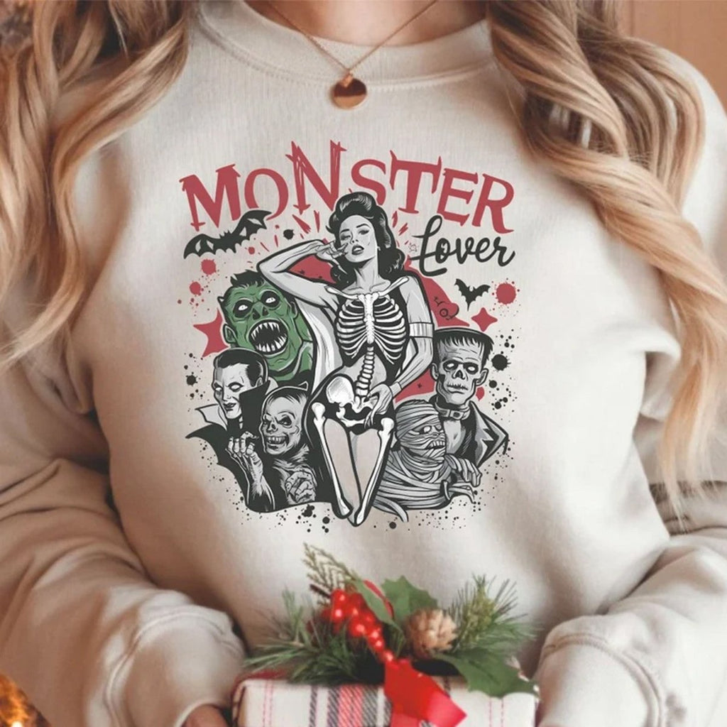 Premium Halloween 2025 Monster lover T-Shirt - dcprintify