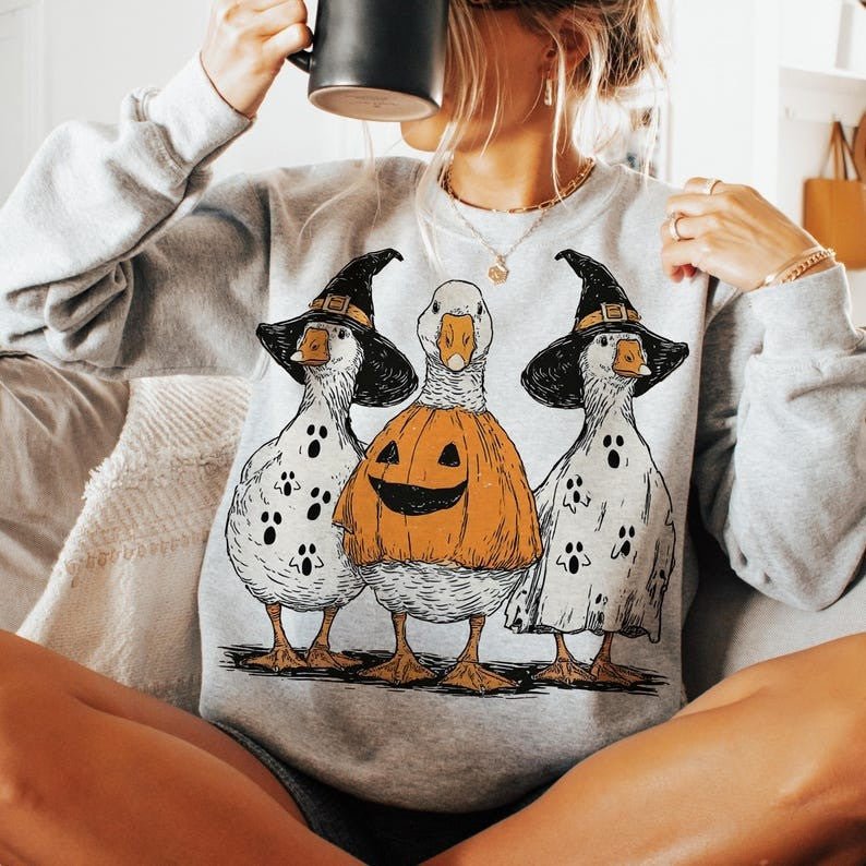 Premium Halloween Ganso T-Shirt - dcprintify